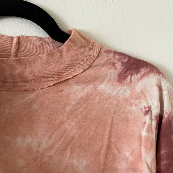 Free People Be Free Tie Dye Top - Cabernet Combo - Picture 5 of 7